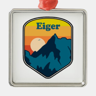 Adorno Metálico Amanecer Eiger