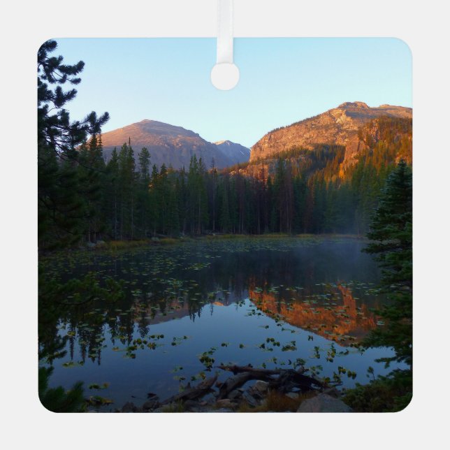 Adorno Metálico Amanecer en el lago Nymph II (Anverso)