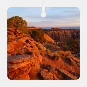 Adorno Metálico Amanecer en el sendero Grand View en el Monumento