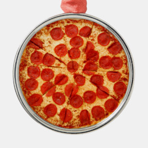 Adorno Metálico amante de la pizza clásica