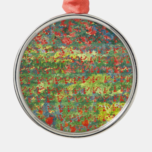 Adorno Metálico Amapolas 2012 (Frente)