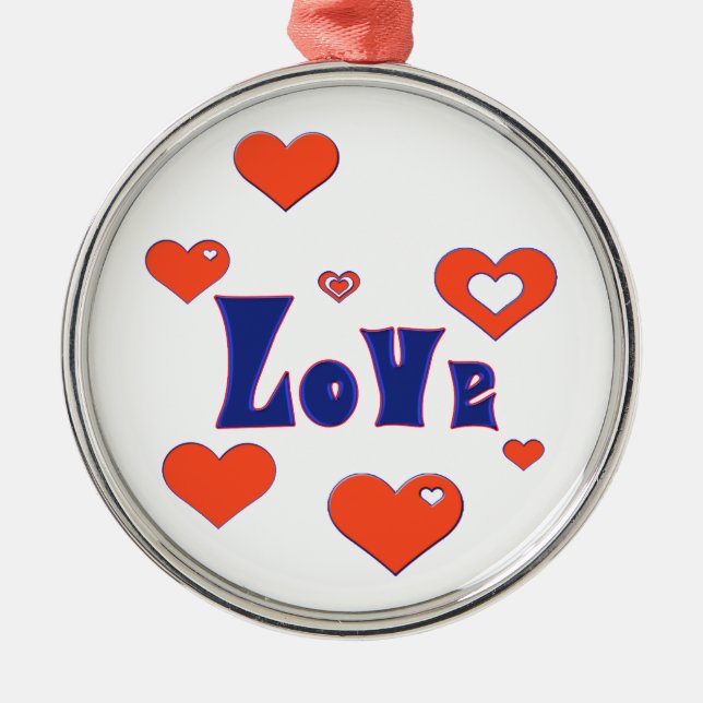 Adorno Metálico Amar (Frente)