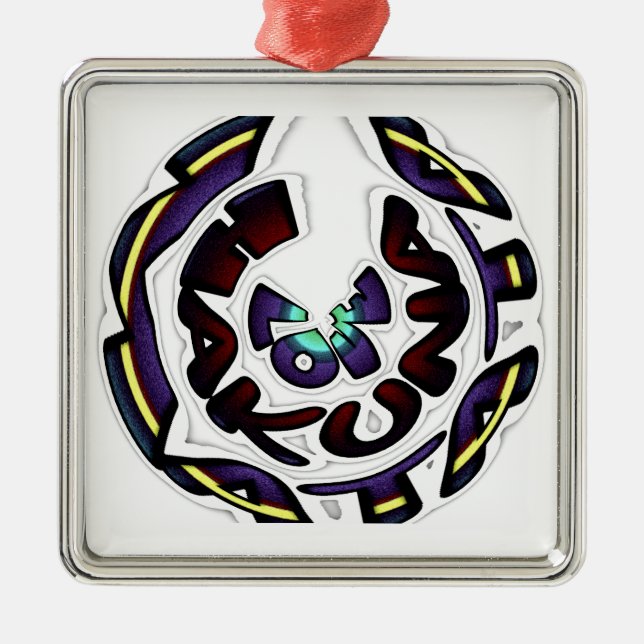 Adorno Metálico Amar a Hakuna Matata encantadores regalos (Frente)