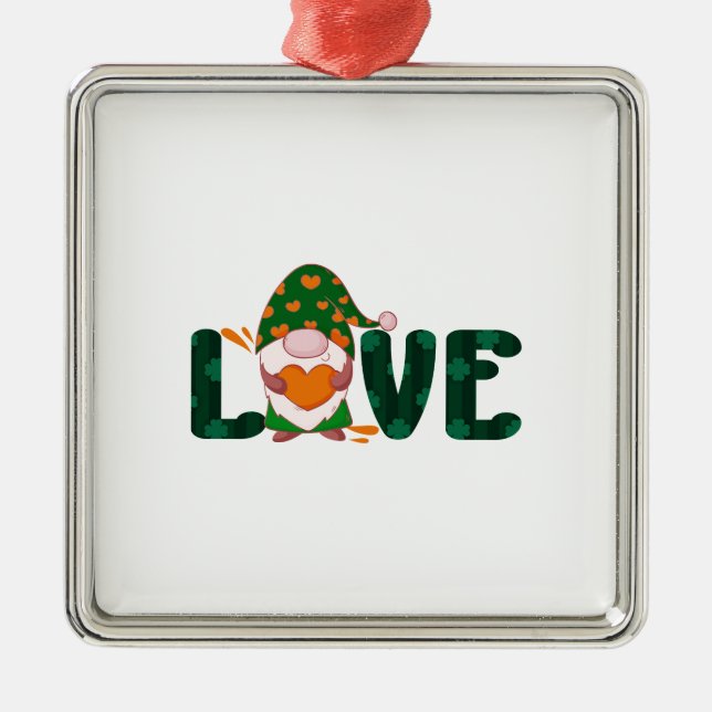 Adorno Metálico Amar irlandés (Frente)