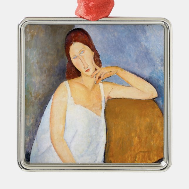 Adorno Metálico Amedeo Modigliani - Jeanne Hebuterne (Frente)