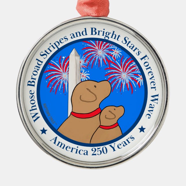 Adorno Metálico America 250 DC Edition (Frente)