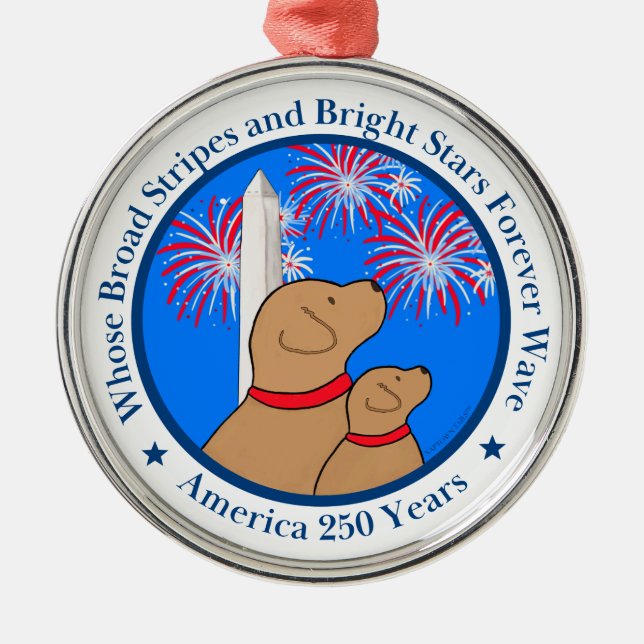 Adorno Metálico America 250 DC Edition (Frente)