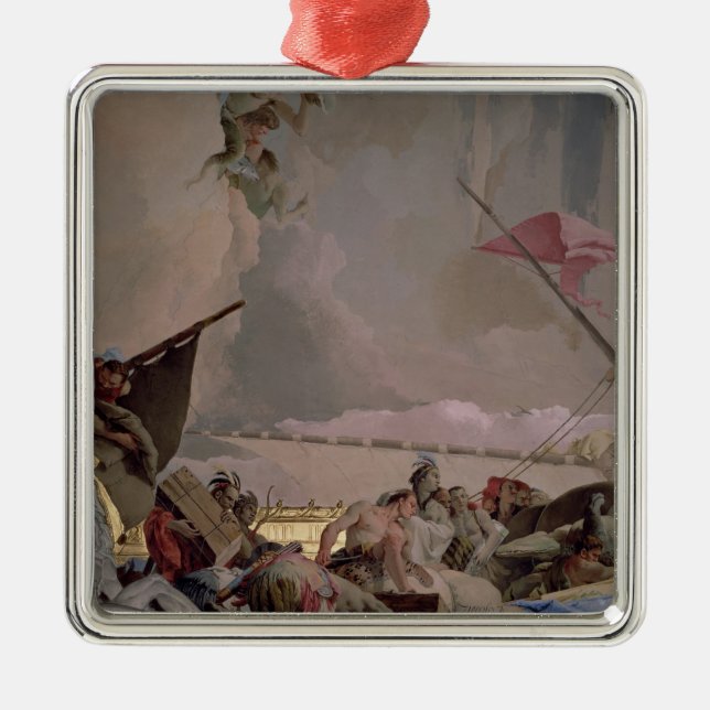 Adorno Metálico América, detalle de la gloria de España II (Frente)