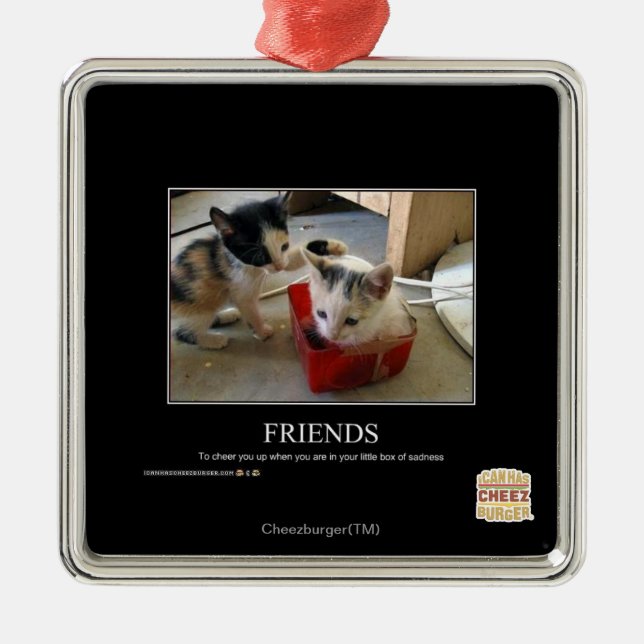 Adorno Metálico Amigos (Frente)