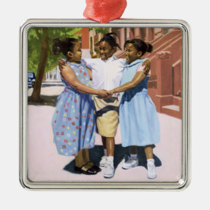 Adorno Metálico Amigos 2001