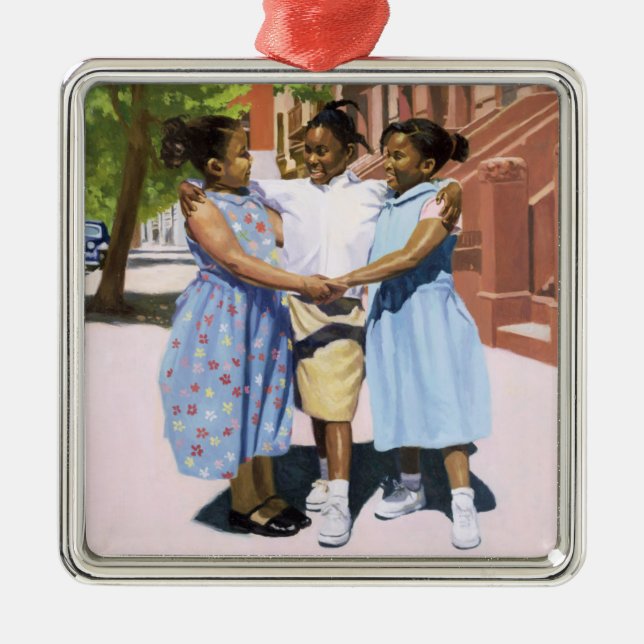 Adorno Metálico Amigos 2001 (Frente)