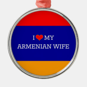 Adorno Metálico Amo a mi esposa armenia