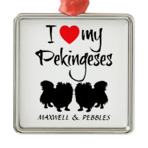 Amo A Mis Dos Perros Pekingeses