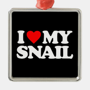 ADORNO METÁLICO AMO MI CARACOL