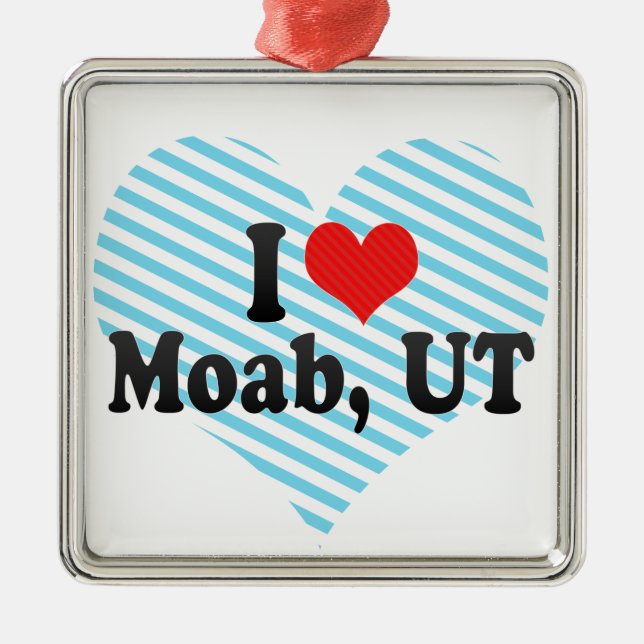 Adorno Metálico Amo Moab, UT (Frente)