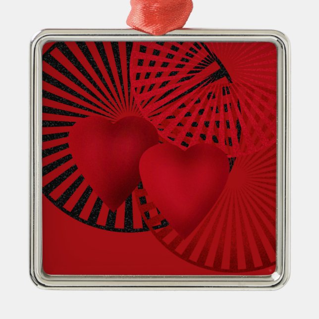 Adorno Metálico Amor, Boda (Frente)