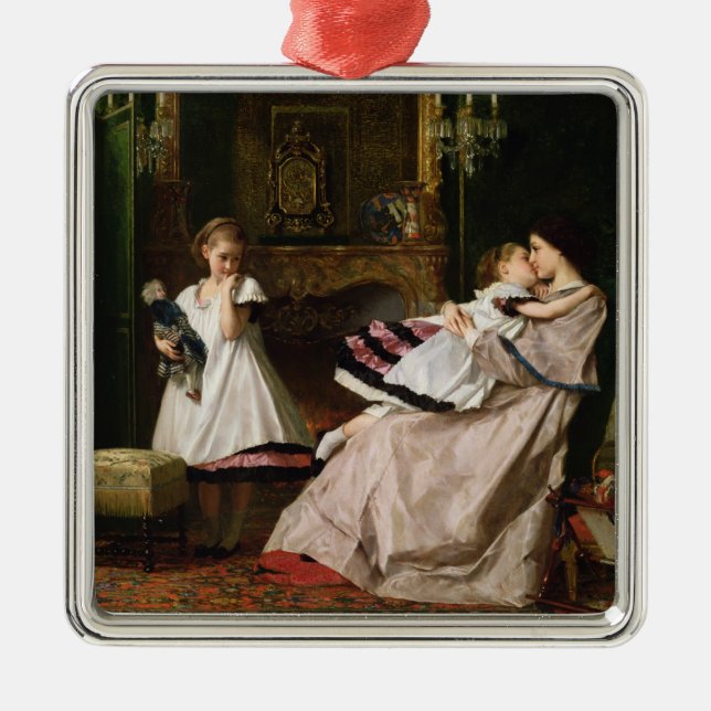 Adorno Metálico Amor maternal (Frente)