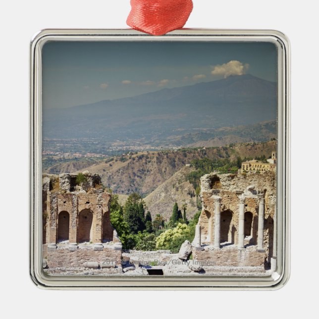 Adorno Metálico Amphitheatre griego (Frente)