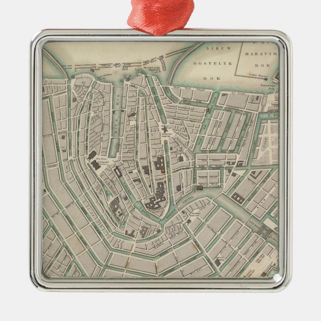 Adorno Metálico Ámsterdam 2 (Frente)