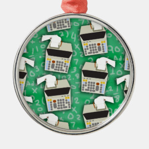 Adorno Metálico Añádalo modelo ascendente de la máquina sumador