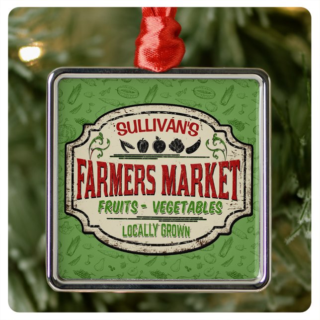 Adorno Metálico AÑADIR NOMBRE A Agricultores Locales (Subido por el creador)