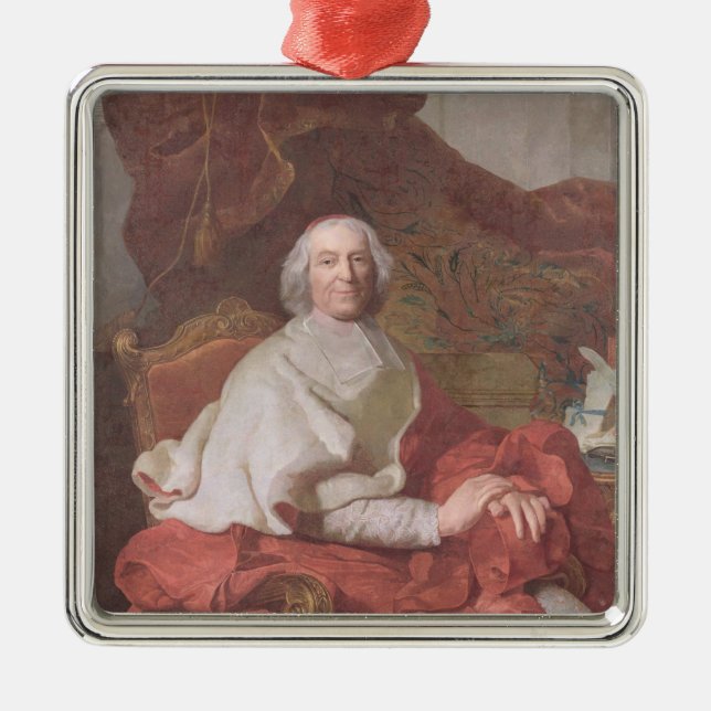 Adorno Metálico Andre cardinal Hercule de Fleury (Frente)