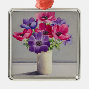 Adorno Metálico Anémonas