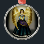 Adorno Metálico Ángel de Chanukah<br><div class="desc">Arte original por Thedustyphoenix.</div>