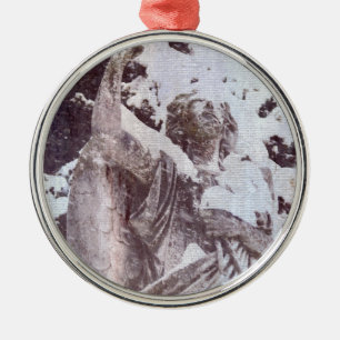 Adorno Metálico Ángel de invierno