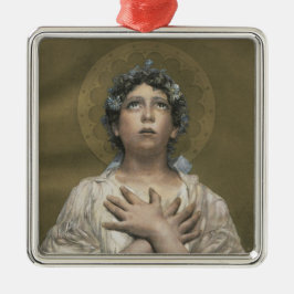 Adorno Metálico Ángel de Navidad