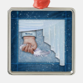 Adorno Metálico Ángel pequeño (personalizable)