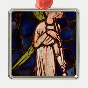 Adorno Metálico Ángel que toca una trompeta, c.1280