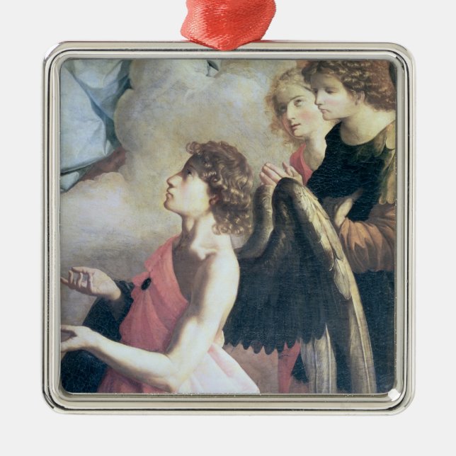 Adorno Metálico Ángeles (Frente)