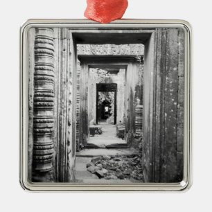 Adorno Metálico Angkor Cambodia, puertas Preah Khan