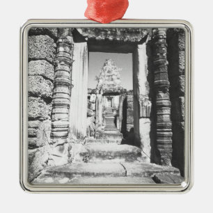 Adorno Metálico Angkor Camboya, templo previo a la rebelión