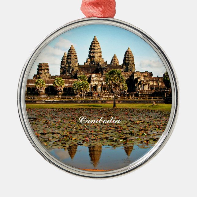 Adorno Metálico Angkor Wat, Camboya (Frente)