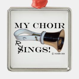 Adorno Metálico Anillos de mi coro