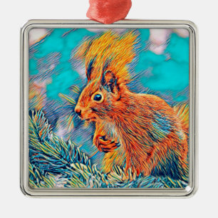 Adorno Metálico AnimalMix_Squirrel_001_by_JAMColors
