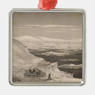 Adorno Metálico Antártida 2