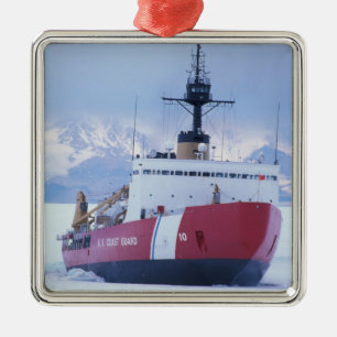 Adorno Metálico Antártida, Isla Ross, Estación McMurdo, USCG