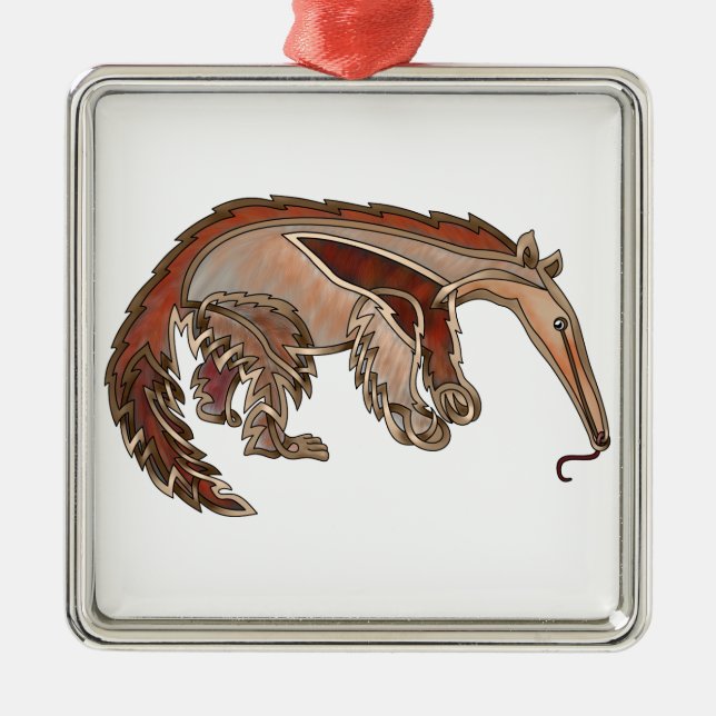 Adorno Metálico Anteater (Frente)