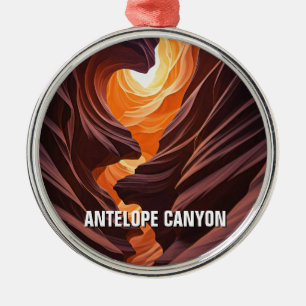 Adorno Metálico Antelope Canyon Souvenir