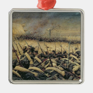 Adorno Metálico Antes de la ofensiva, 1877-78