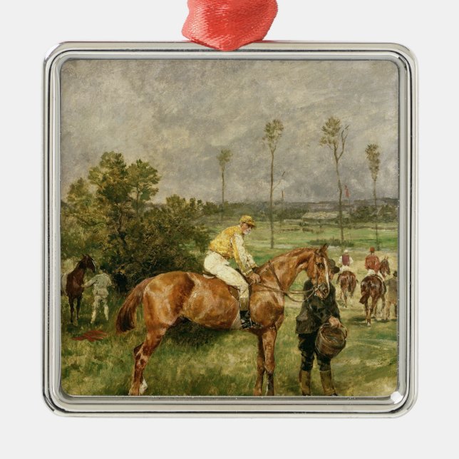 Adorno Metálico Antes del comienzo, 1890 (Frente)