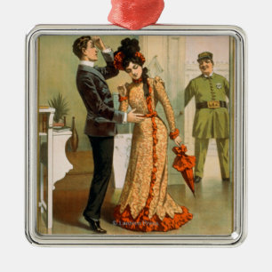 Adorno Metálico Anthony travieso "en él otra vez" poster del