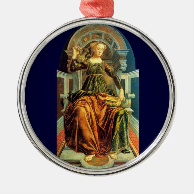 Adorno Metálico ANTIGUA RENAISSANCE TAROTS 14 / TEMPERANCE Star (Frente)