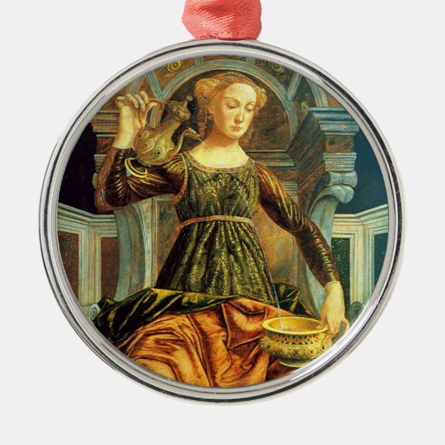 Adorno Metálico ANTIGUA RENAISSANCE TAROTS 14 / TEMPERANCE Star (Frente)