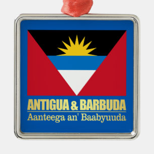 Adorno Metálico Antigua y Barbuda