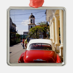 Adorno Metálico Antiguo automóvil clásico americano en Guanabacoa