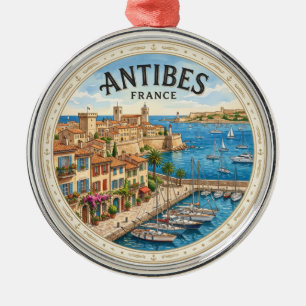 Adorno Metálico Antiguo pueblo de Antibes Francia